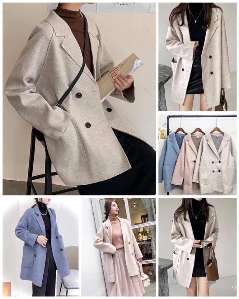 韓國俐落剪裁高質感西裝外套